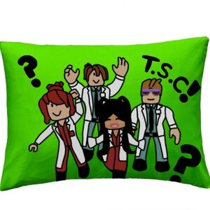 Roblox Bedroom Pillow Cases - Lime Green (2 Set)
